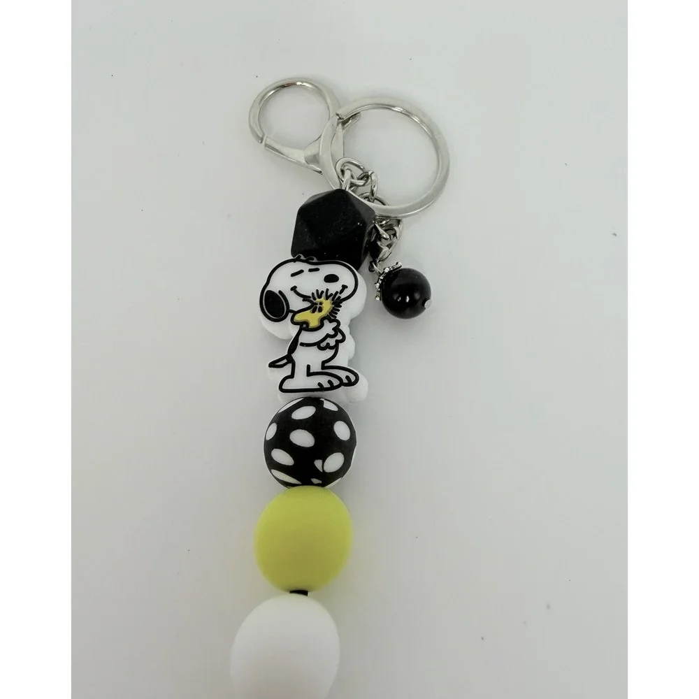 Snoopy Key Chain With Tassel